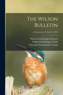 Couverture_The Wilson Bulletin; v.6=new ser.