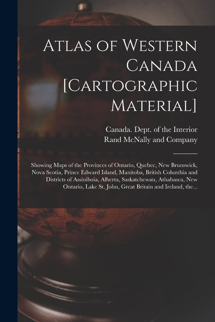 Front cover_Atlas of Western Canada [cartographic Material]