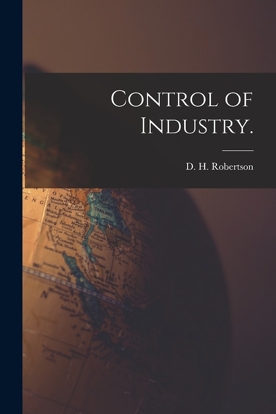 Front cover_Control of Industry.