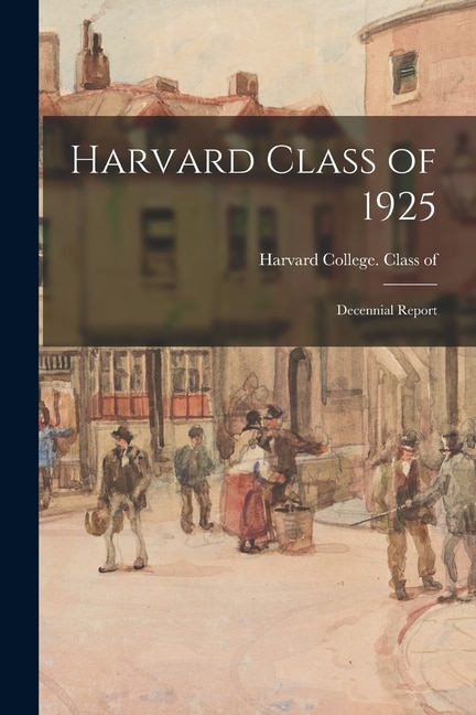 Front cover_Harvard Class of 1925