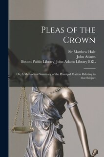 Front cover_Pleas of the Crown