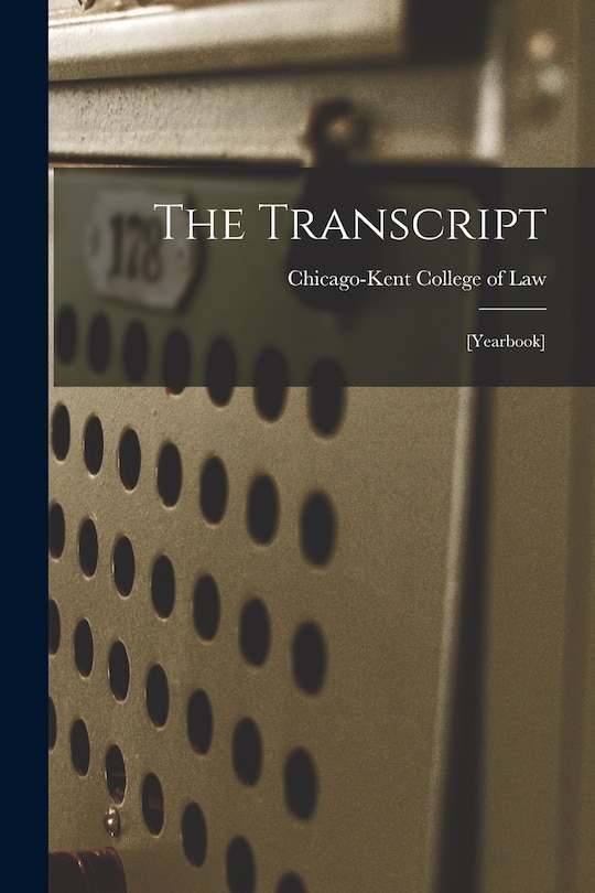 Front cover_The Transcript