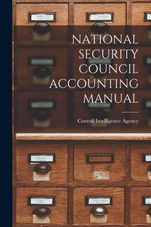 Front cover_National Security Council Accounting Manual