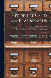 Front cover_Herophilus and Erasistratus