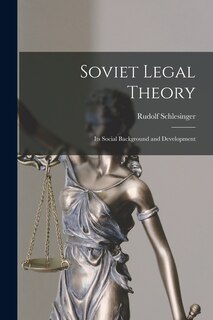 Front cover_Soviet Legal Theory