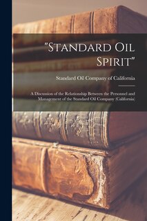 Front cover_Standard Oil Spirit