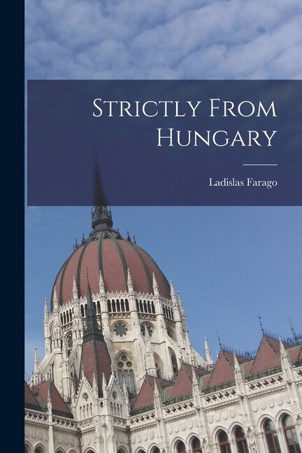 Front cover_Strictly From Hungary