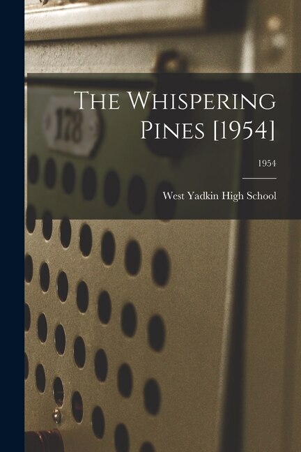 Front cover_The Whispering Pines [1954]; 1954