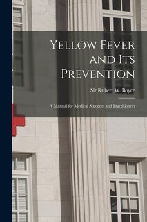 Front cover_Yellow Fever and Its Prevention