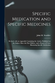 Front cover_Specific Medication and Specific Medicines