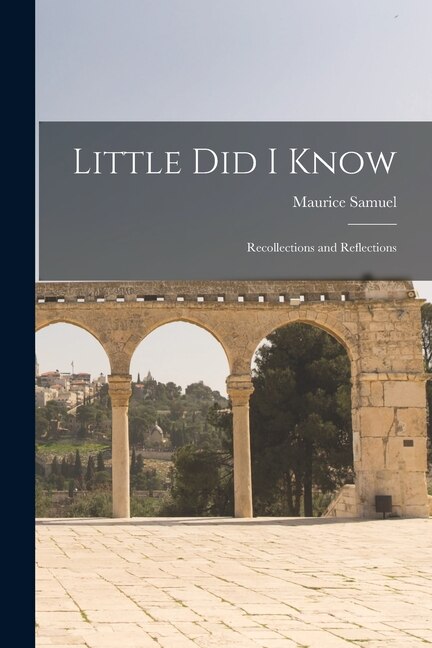 Front cover_Little Did I Know