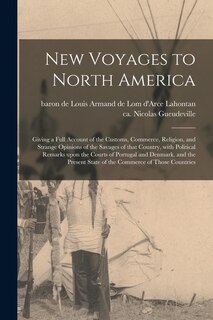 Front cover_New Voyages to North America [microform]