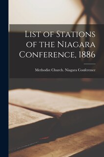 Front cover_List of Stations of the Niagara Conference, 1886 [microform]