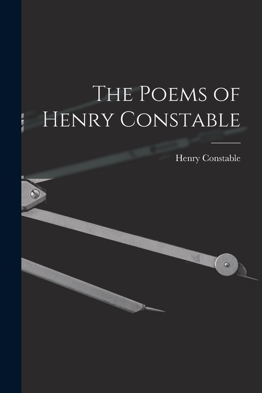 Front cover_The Poems of Henry Constable
