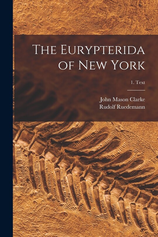 Front cover_The Eurypterida of New York; 1. Text