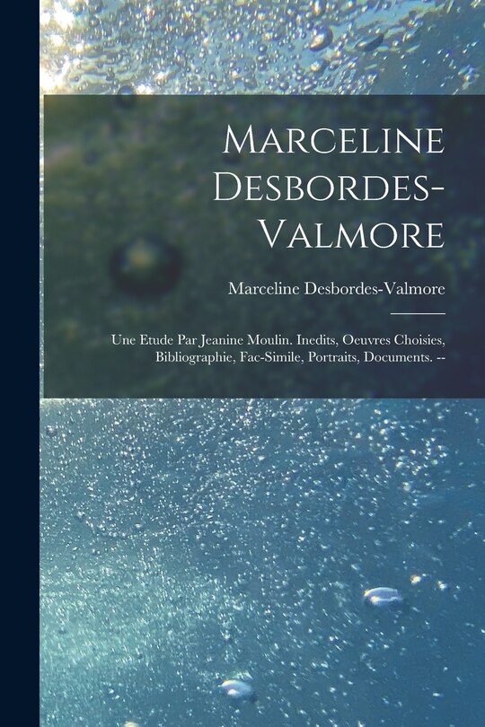 Couverture_Marceline Desbordes-Valmore