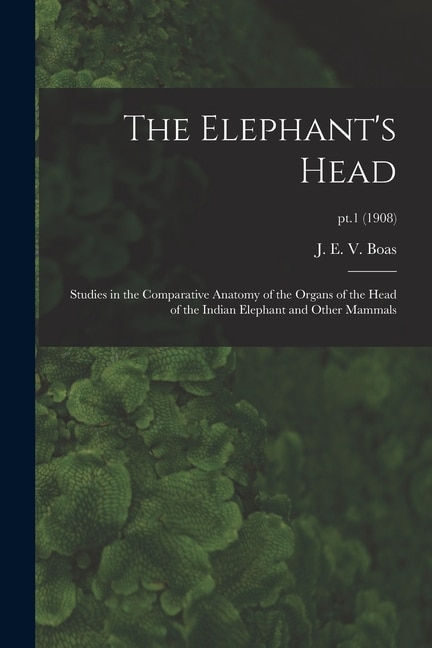 Couverture_The Elephant's Head