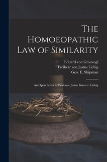Front cover_The Homoeopathic Law of Similarity