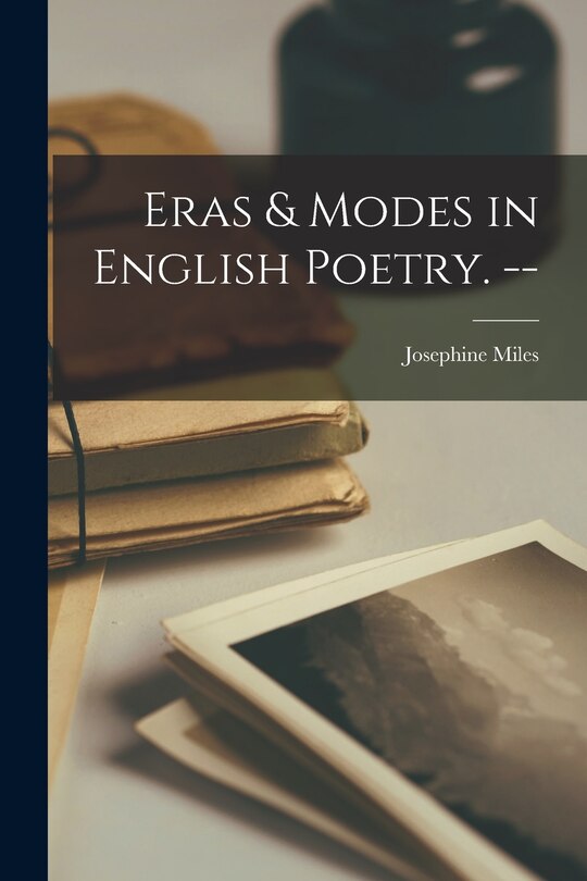 Front cover_Eras & Modes in English Poetry. --