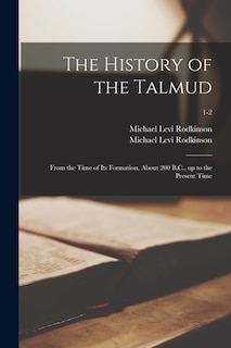 Couverture_The History of the Talmud