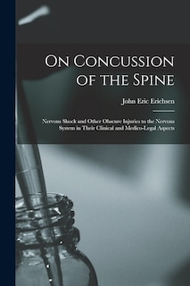 Couverture_On Concussion of the Spine
