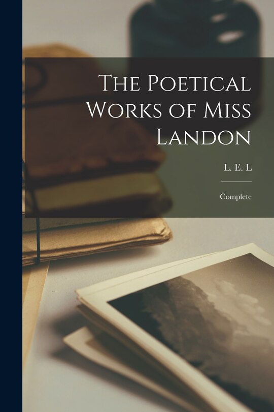 Front cover_The Poetical Works of Miss Landon