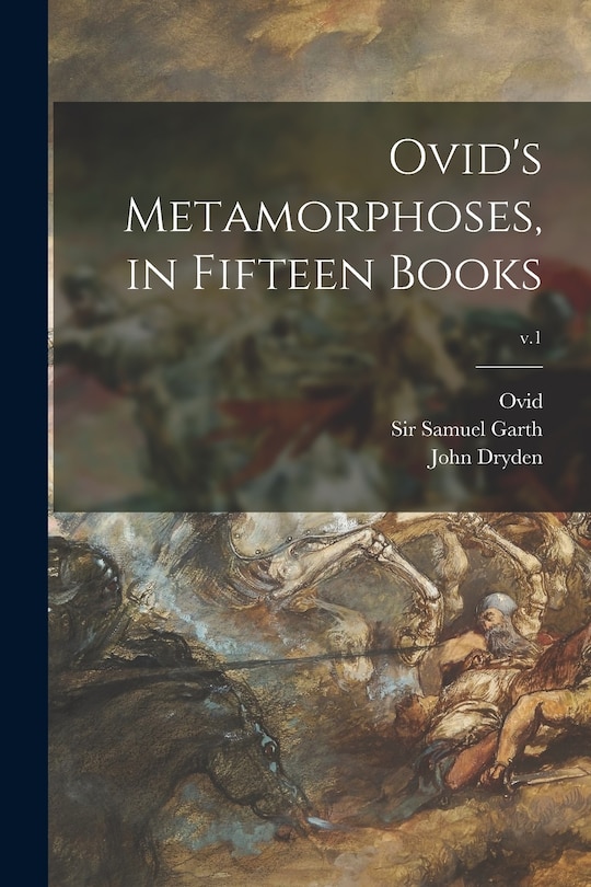 Front cover_Ovid's Metamorphoses, in Fifteen Books; v.1