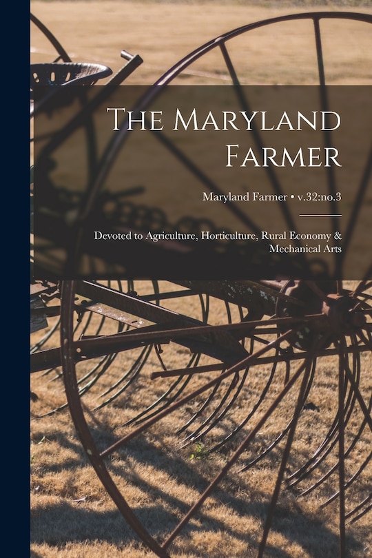 Front cover_The Maryland Farmer