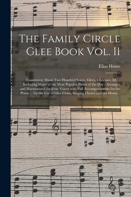 Front cover_The Family Circle Glee Book Vol. II