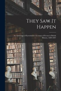 Front cover_They Saw It Happen