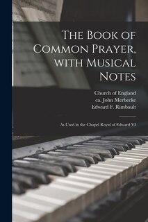 Front cover_The Book of Common Prayer, With Musical Notes