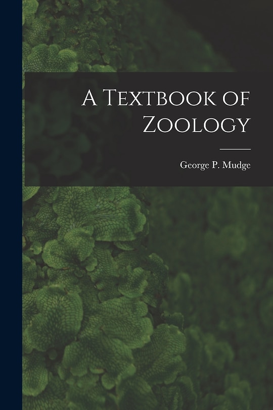 Couverture_A Textbook of Zoology