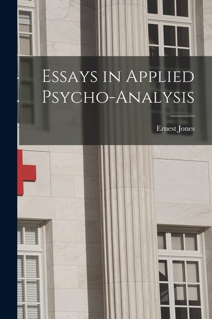 Couverture_Essays in Applied Psycho-analysis