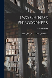 Front cover_Two Chinese Philosophers