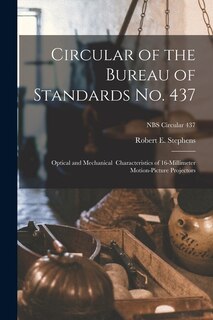 Front cover_Circular of the Bureau of Standards No. 437