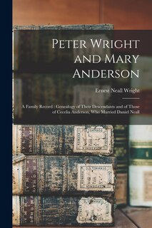 Front cover_Peter Wright and Mary Anderson
