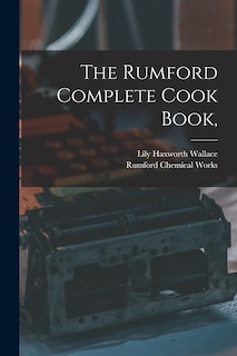 Couverture_The Rumford Complete Cook Book,