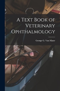 Couverture_A Text Book of Veterinary Ophthalmology