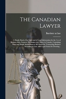 Front cover_The Canadian Lawyer [microform]