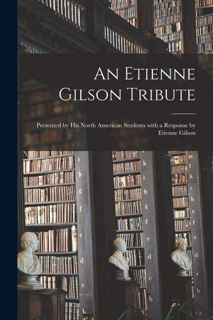 Couverture_An Etienne Gilson Tribute