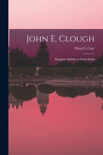 Front cover_John E. Clough