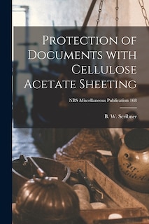 Front cover_Protection of Documents With Cellulose Acetate Sheeting; NBS Miscellaneous Publication 168