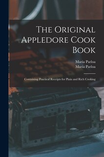 Front cover_The Original Appledore Cook Book