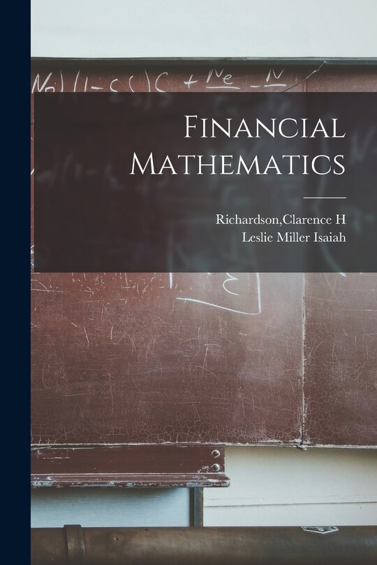 Front cover_Financial Mathematics
