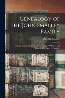 Front cover_Genealogy of the John Smalley Family