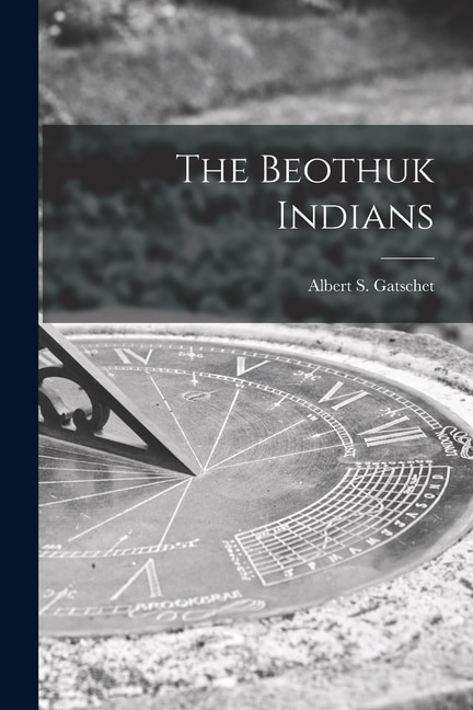 Front cover_The Beothuk Indians