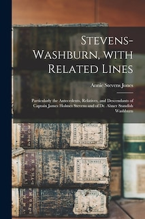 Front cover_Stevens-Washburn, With Related Lines