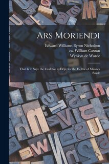 Couverture_Ars Moriendi