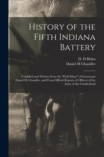 Couverture_History of the Fifth Indiana Battery