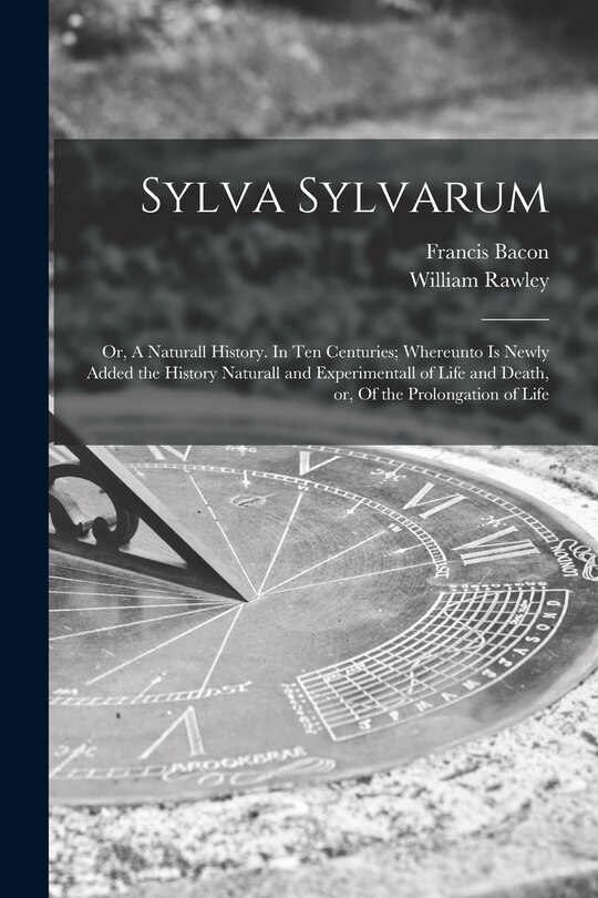 Front cover_Sylva Sylvarum